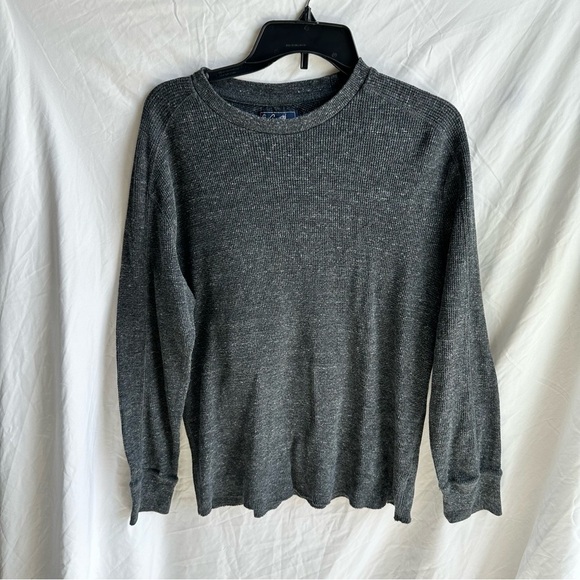 Grayers Other - Grayers Clothiers Dark Gray Long Sleeve Thermal Shirt Size L